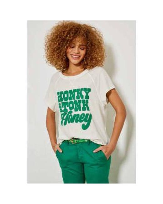 Camiseta honky tonk en blanco y ver Five Jeans de color Green
