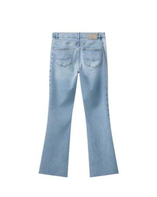 Jeans panel bengala Alli Mos Mosh de color Blue