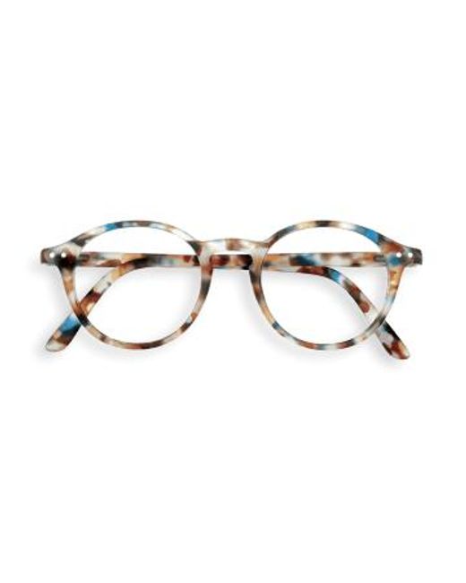 Izipizi Metallic Tortoise Style D Reading Glasses