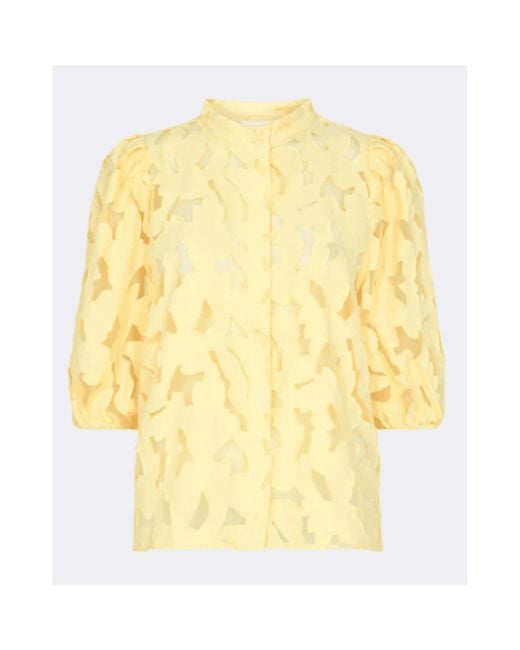 Levete Room Yellow Lr-aster 2 Blouse