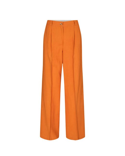 Numph Orange Mercedes Trousers