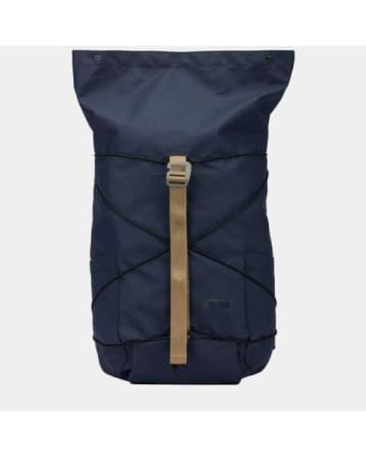 Elliker Blue Dayle Roll Top Backpack Navy Os for men