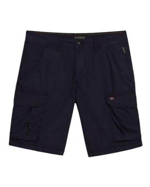 Pantalones cortos carga noto 2.0 Napapijri de hombre de color Blue