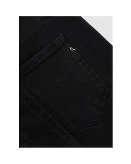 Jean bootcut cropped dominiqli brorie en noir Replay en coloris Black