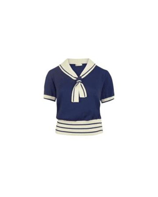 Palava Blue Sailor Knitted Top