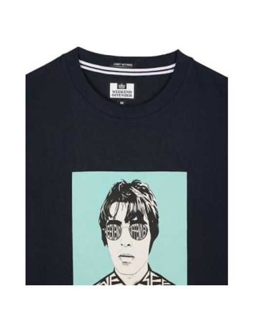 Weekend Offender Blue Ever Graphic T Shirt for men