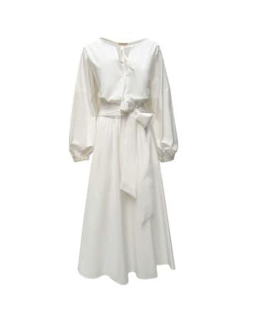 HANAMI D'OR White Dress Pinka 307 40