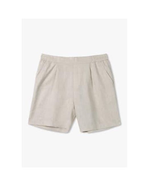 CHE Gray S Linen Shorts for men