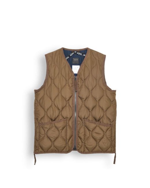 taion military zip v neck vest