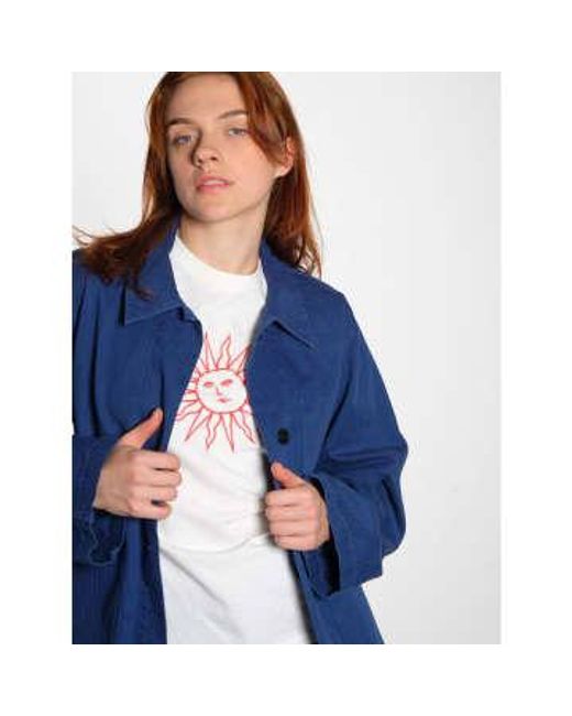 Nudie Jeans Blue Lovis Herringbone Jacket S