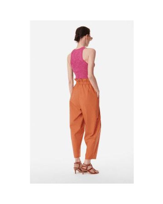 Pantalones cintura alta Casimir La Habana Vanessa Bruno de color Orange