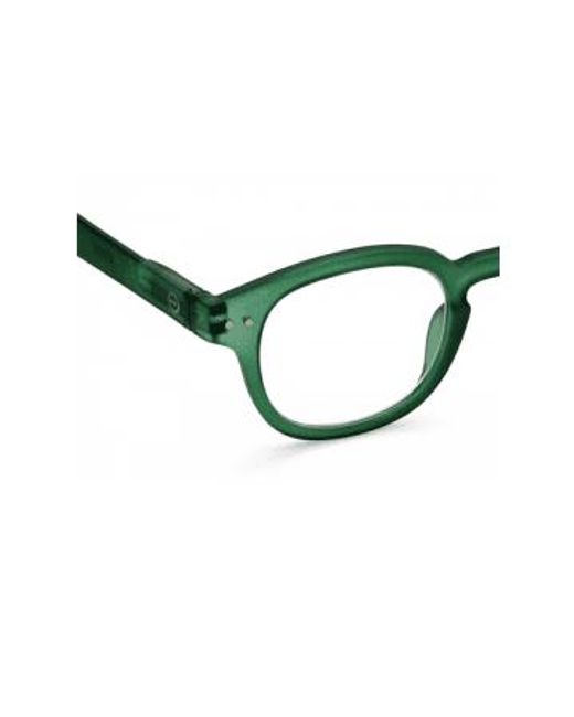 C Reading Glasses In di Izipizi in Green da Uomo