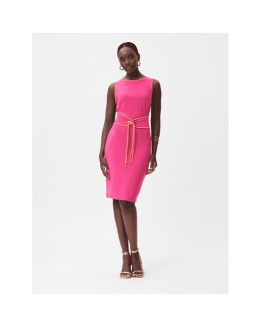 Joseph ribkoff top pink dress