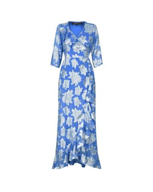 Stardust Blue Cornflower Flamenco Dress
