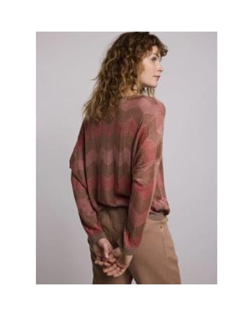 Suéter lurex Summum de color Brown