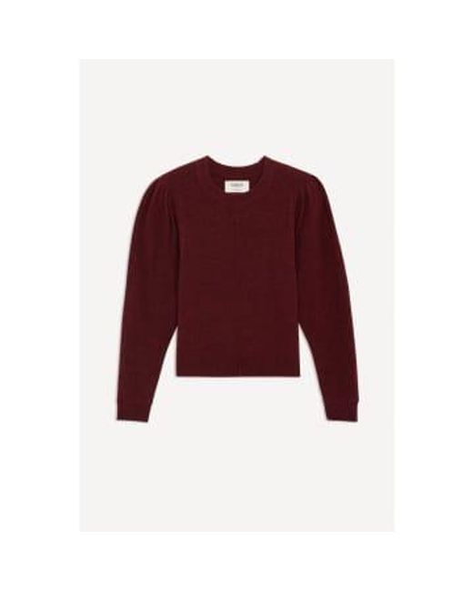 Ba&sh Red Bordeaux Chine Yaly Jumper 3