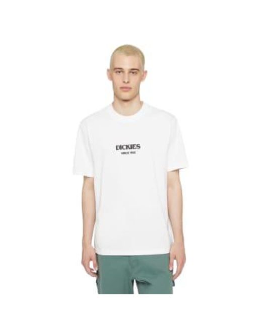 Camiseta max meadows uomo Dickies de hombre de color White