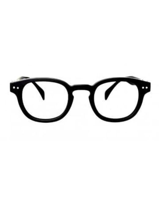 Style C Reading Glasses di Izipizi in Black da Uomo