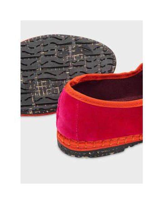 Zapato Mary Jane Flabelus en coloris Red