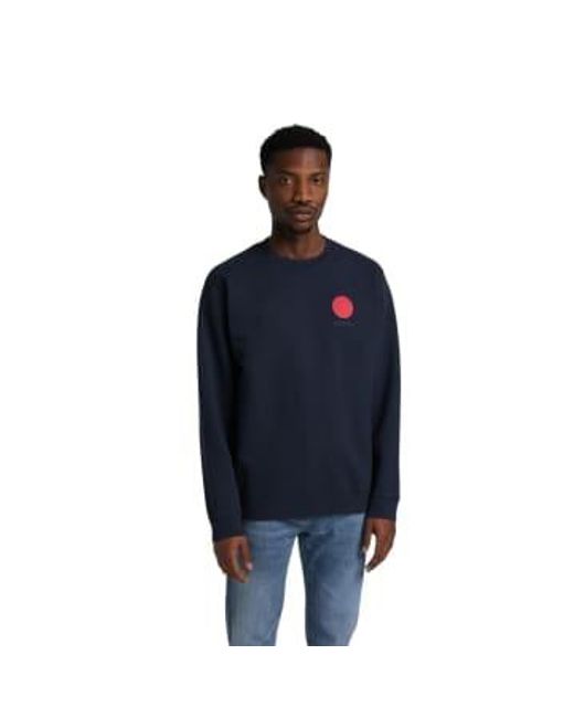 Edwin Blue Japanese Sun Sweat Blazer for men