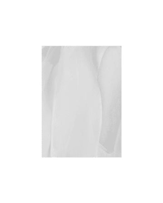 Blusión de ditleros del arco maneveless col: 110 off Riani de color White