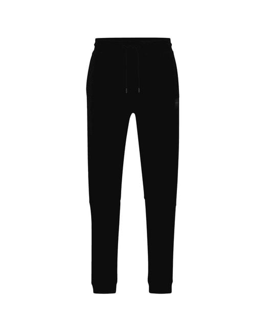 Plain black tracksuit bottoms sales