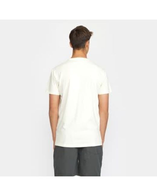 Revolution 1365 flo reguläres t -shirt in White für Herren