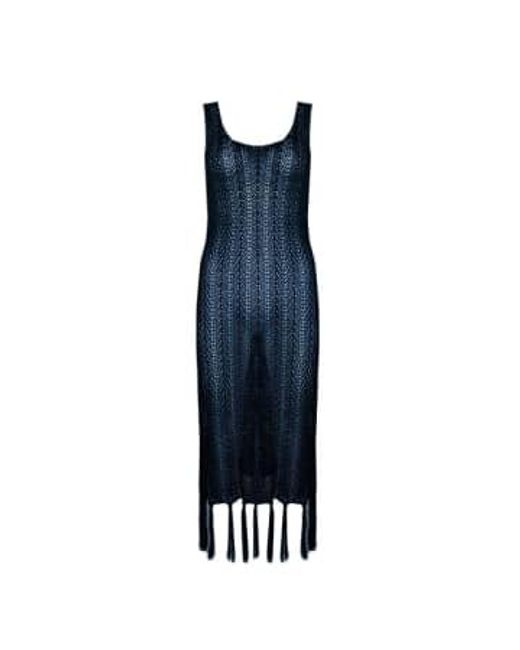 Jovonna London Blue Frans Knitted Dress