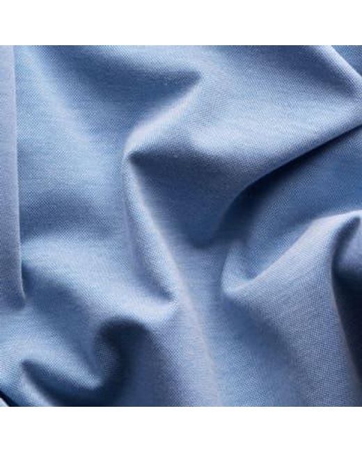 Eton of Sweden Blue Light Polo Shirt 10001077022 M for men