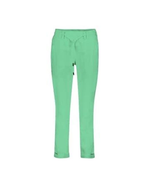 Red Button Trousers Tessy Crop jogger Summergreen 34