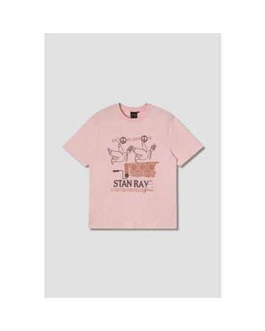Cada camiseta Stan Ray de hombre de color Pink