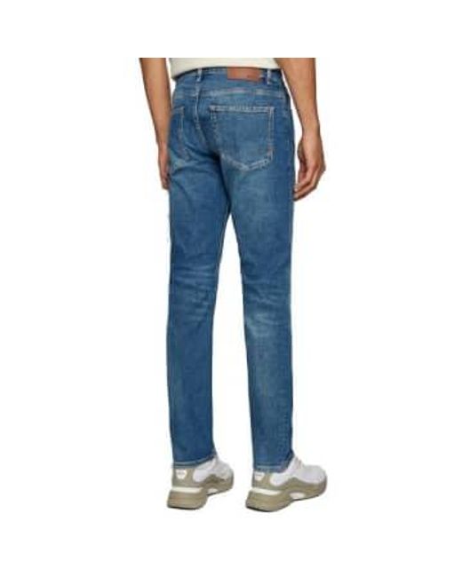 Boss Blue Delaware Slim Fit Jeans Medium 36/32