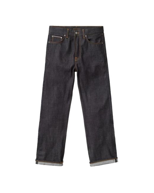 Nudie Jeans Denim Tuff Tony Snake Eyes Selvage L34 for Men | Lyst