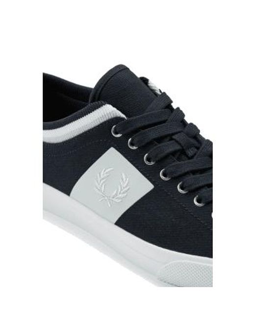 Fred Perry Blue Underspin Tipped Cuff Twill Navy 44 for men