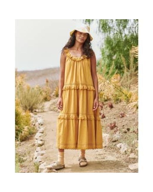 The Great Yellow The Eyelet Magnolia Dress
