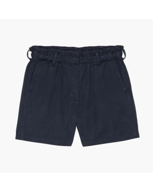 Rails Blue Monte Navy Cotton/ Twill Shorts Xs