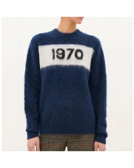 1970 mohair knit Bella Freud de color Blue