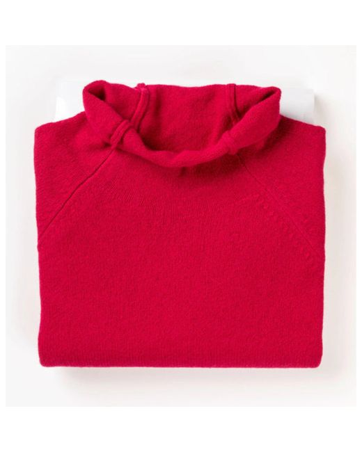 Eribe Red Corry Raglan Pullover
