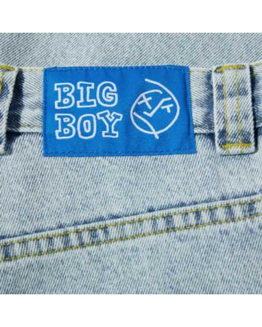 POLAR SKATE Blue Big Boy Jeans Light S for men
