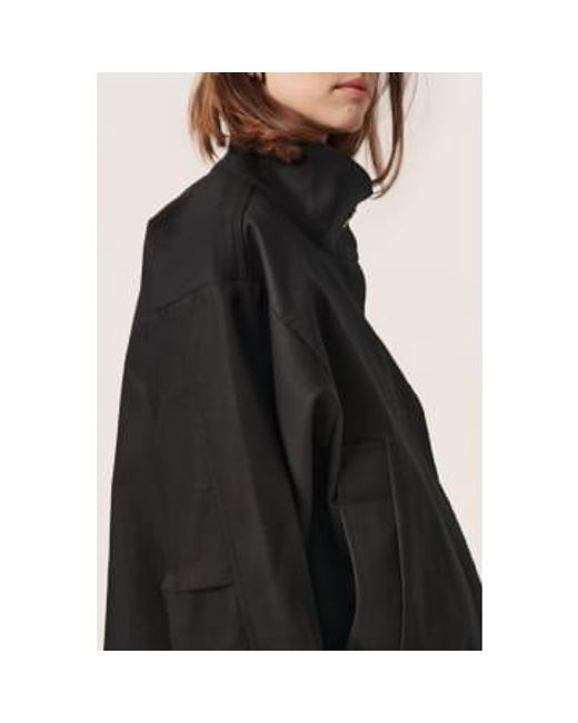 Soaked In Luxury Black Cade Jacket L