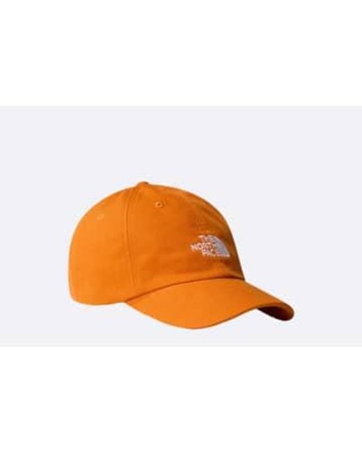 The North Face Orange Norm Cap * / Naranja for men