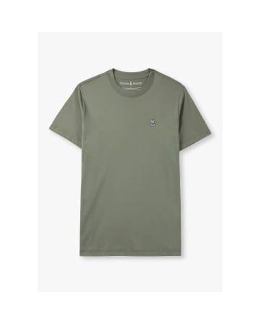 T-shirt cou à l'équipage classique en vert agave Psycho Bunny pour homme en coloris Green