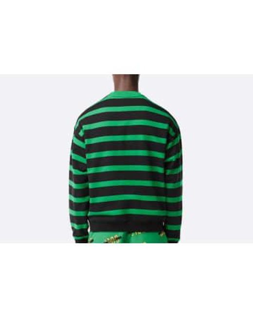 Lacoste Green Loose Fit Sweatshirt 3d S / for men