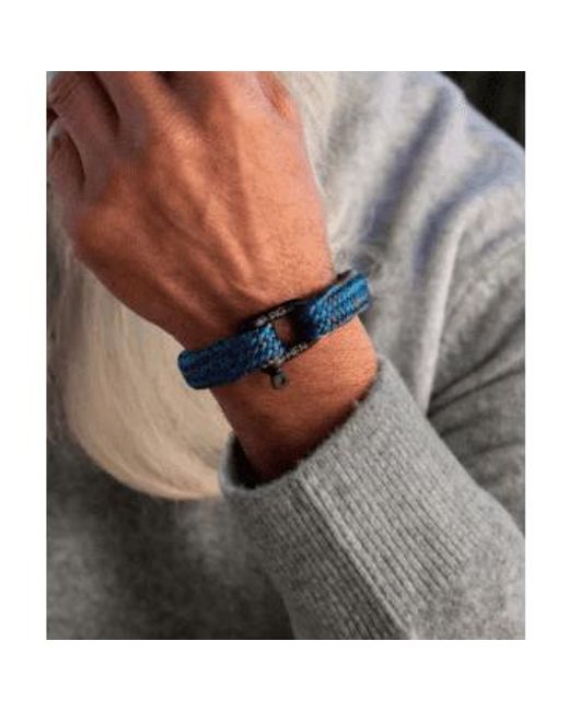 Pig & Hen Ozean rotes wunderschönes george -armband in Blue für Herren