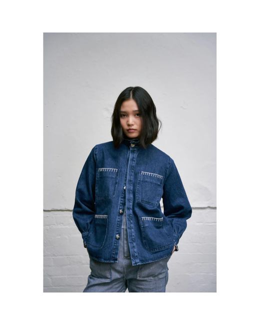 seventy + mochi Blue Seven Pablo Jacket Americana / 10