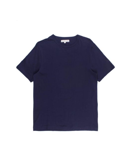 Merz B. Schwanen Blue 1905s Loopwheeled T-shirt for men