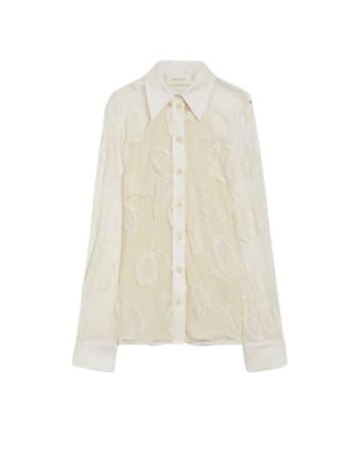 Sportmax White Lace Shirt