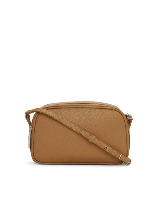 Matt & Nat Pair Vegan Crossbody Bag Purity Scone in Brown/Brown (Brown) Lyst