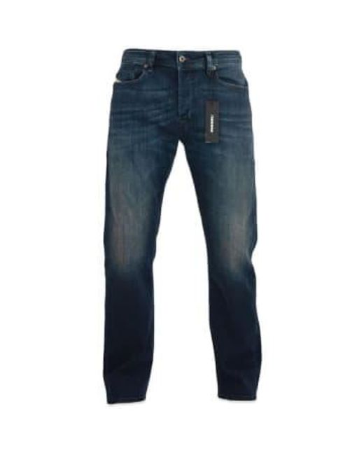DIESEL Waykee 814 w straight jeans dunkelblau in Blue für Herren