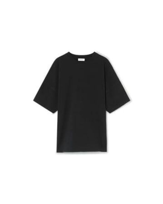American Vintage Black Fizvalley Noir T -shirt Xs for men